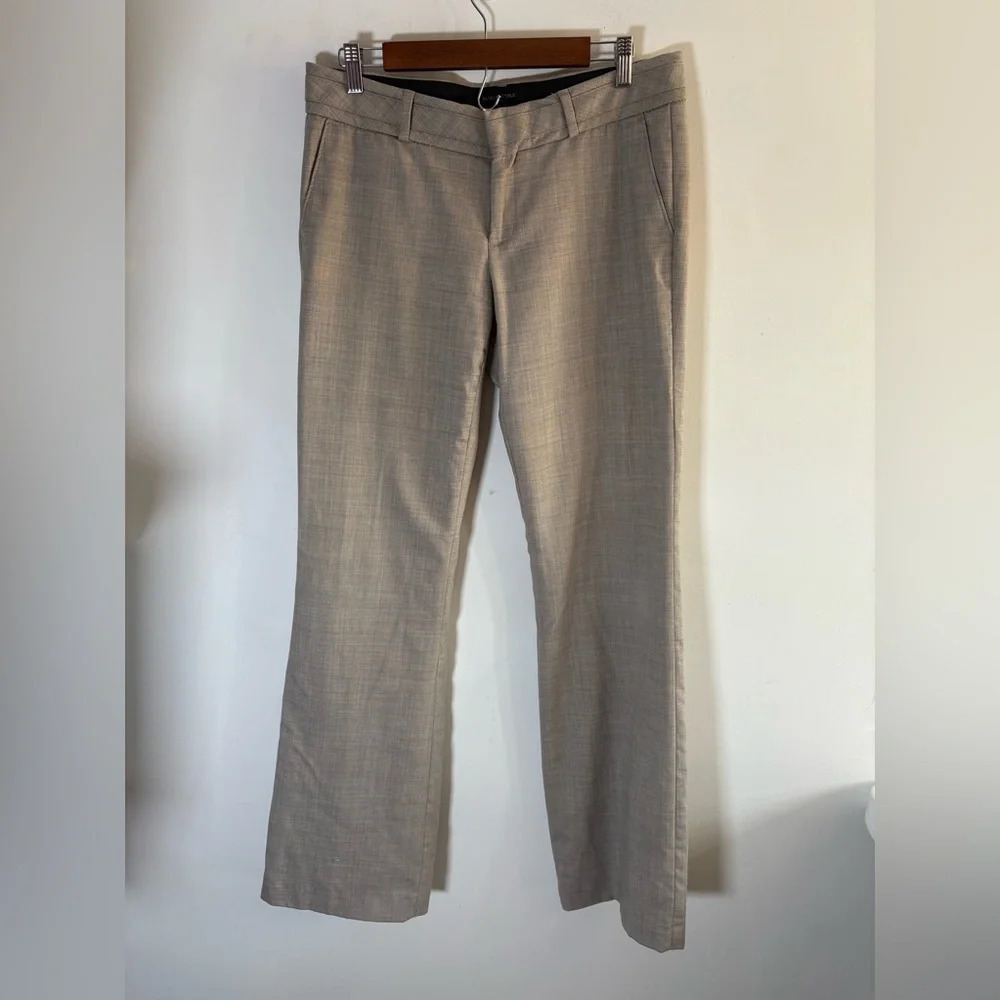 Banana republic tall ryan‎ fit Size 10 Wool Blend Lined Dress Suit Pants 0234